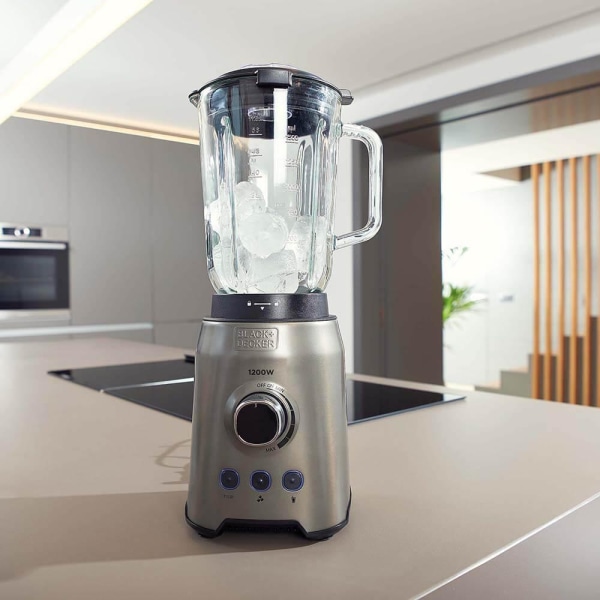 BLACK+DECKER Blender 1200W Børstet Stål