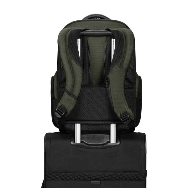 Samsonite Rygsæk PRO DLX6 15.6" 3VOL Udvidbar Grøn