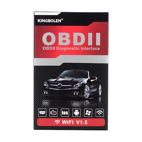 Felkodsläsare ELM327 WIFI OBDII för IOS/Android