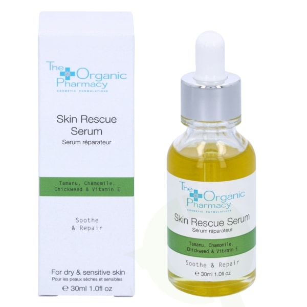 The Organic Pharmacy Skin Rescue Serum 30 ml kuivalle ja herkälle iholle
