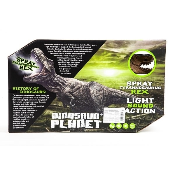 Animal Universe Tyrannosaurus R/C w/spray, light & sound big size
