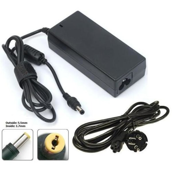 AC Adapter for Acer, 19V 4.74A 90W (5.5x1.7mm)