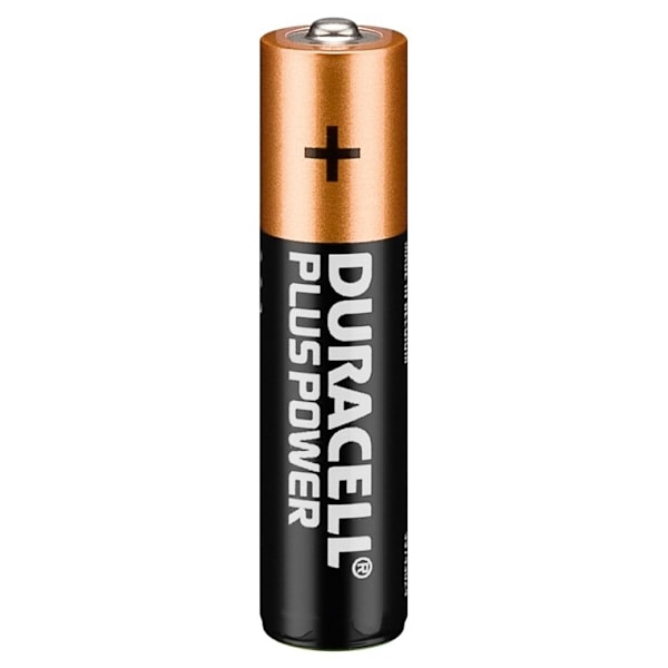 Duracell LR03/AAA (Micro) (MN2400) batteri, 4 st. blister alkaliskt manganbatteri, 1,5 V