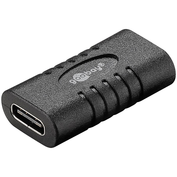 Goobay Adapter USB-C™ til USB-C™, sort USB-C™ stik > USB-C™ stik