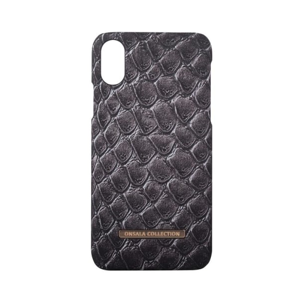 Onsala COLLECTION Mobil Cover Soft Black Cobra iPhone X/XS Svart