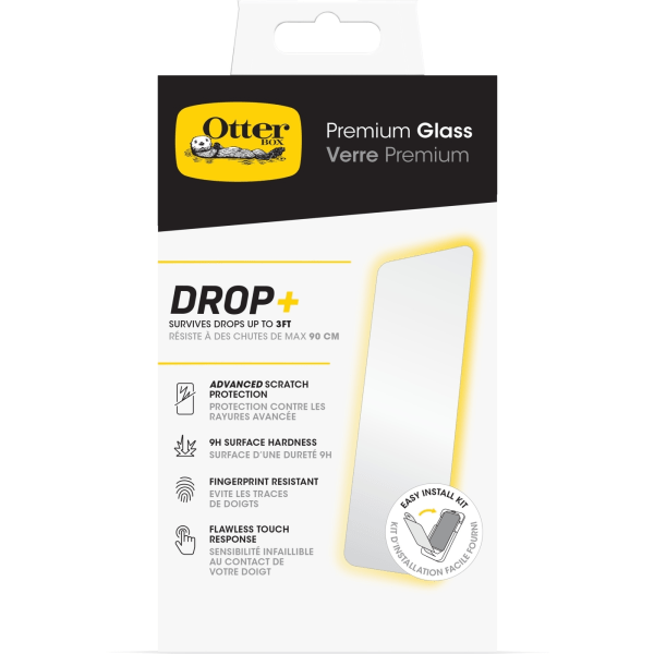 Otterbox Premium Glass skyddsglas, iPhone 15 Plus Transparent