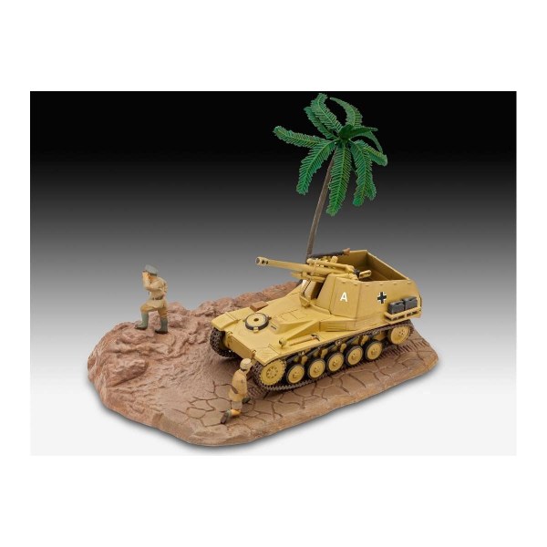 Revell First Diorama Set - Sd.Kfz. 124 Wespe 1:76