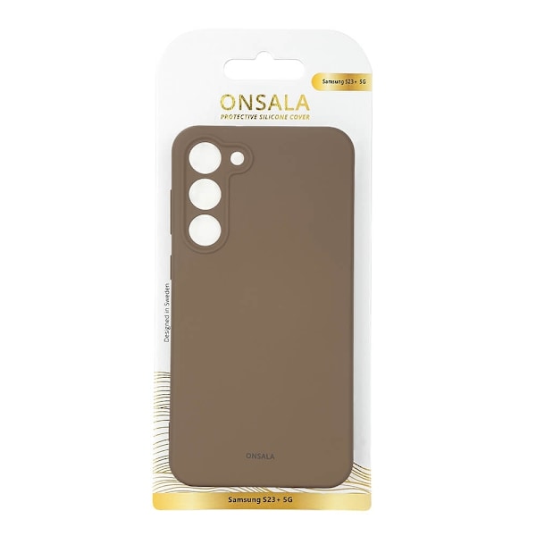 Onsala Mobilskal Silikon Samsung S23+ 5G Summer Sand Beige