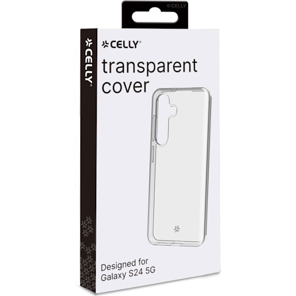 Celly Gelskin TPU Cover Galaxy S24 5G Transparent Transparent