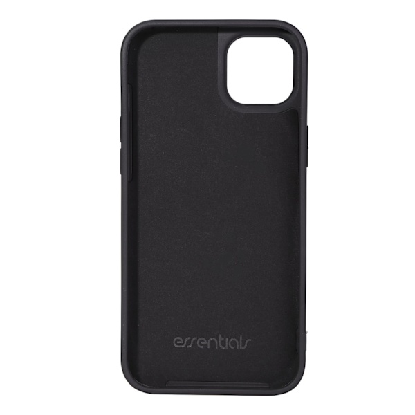 Essentials iPhone 14 Plus Silicone Mag back cover, Black Svart