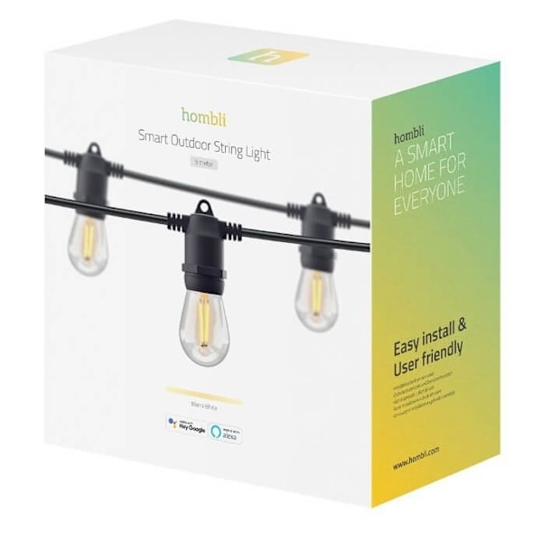Hombli Smart  Utomhus Ljusslinga 5m