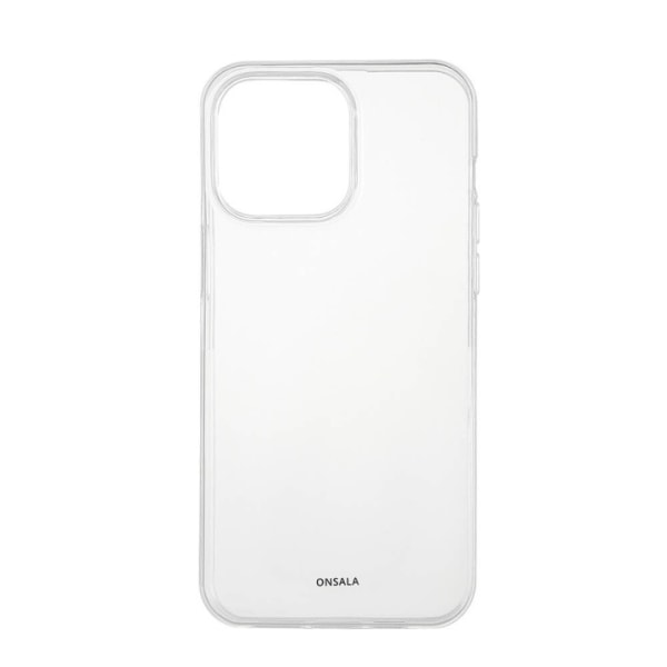 ONSALA Back Recycled Clear Case TPU iPhone 15 Pro Max Clear Transparent