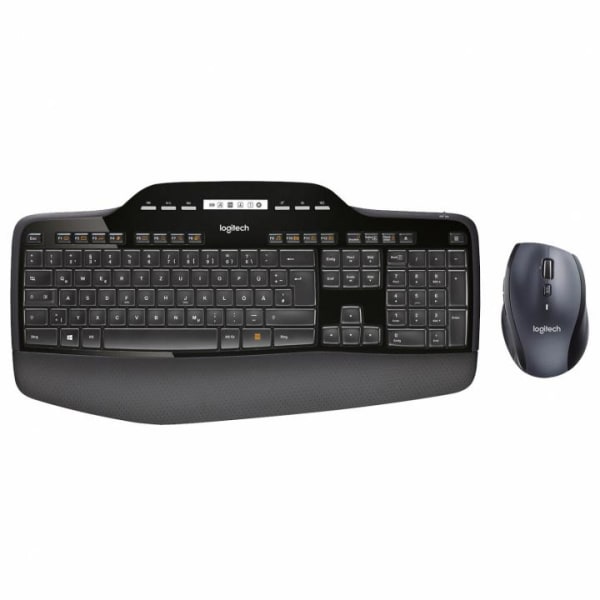 Logitech MK710 Wireless keyboard and mouse Nordic black