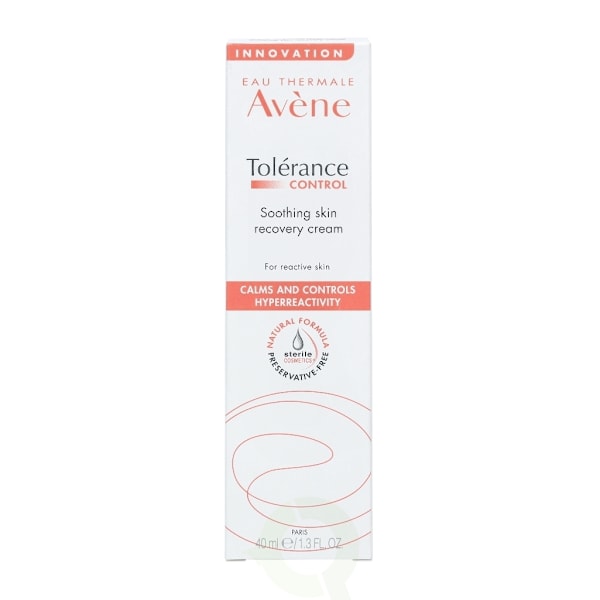 Avene Tolerance Control Cream 40 ml For Reactive Skin