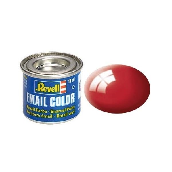 Revell Enamel 14 ml. italian red, gloss Röd