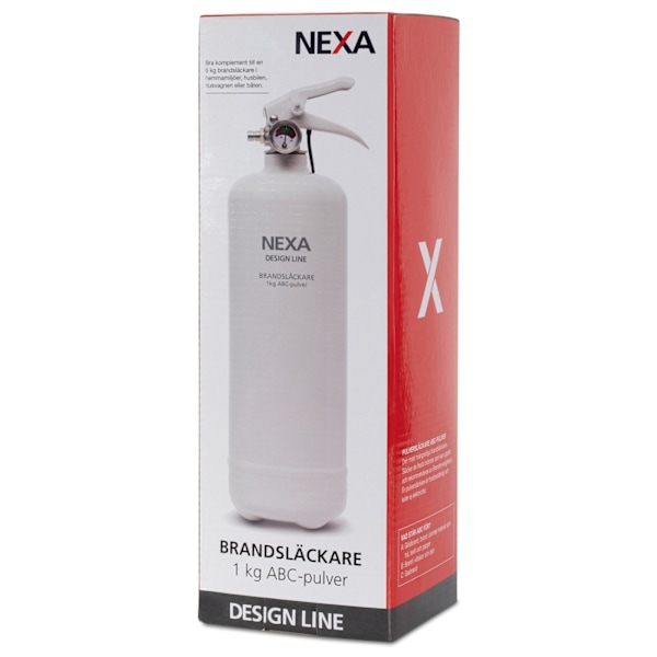 nexa Brandsläckare Vit 1kg 8A