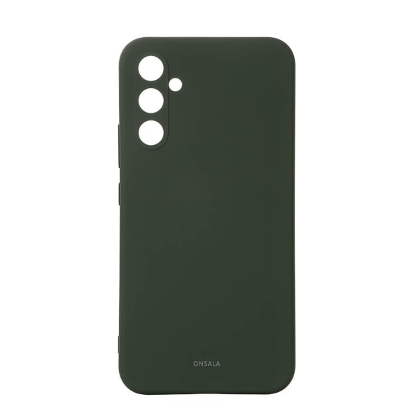 ONSALA Mobilcover Silikone Mørkegrøn - Samsung Galaxy A34 5G Grön