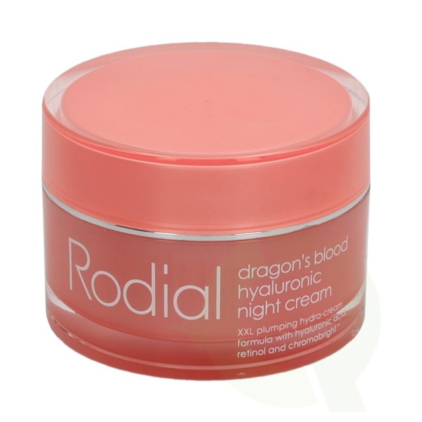 Rodial Dragon's Blood Hyaluronic Night Cream 50 ml Hydrate And T