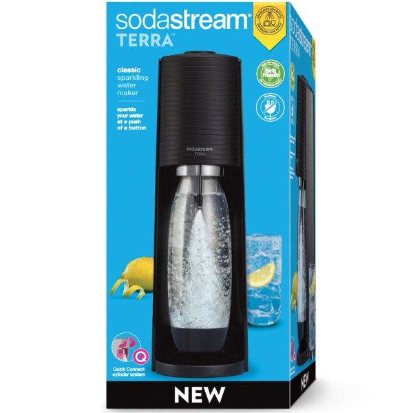 SodaStream Kolsyremaskin TERRA Black
