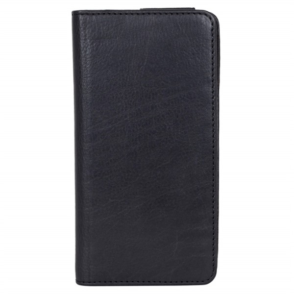 Buffalo Wallet Læder Universal op til 5" Sort Svart