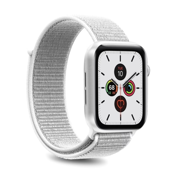 Puro Apple Watch Band, 42-44 mm, S/M & M/L, Nylon, Hvid