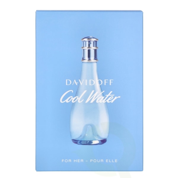 Davidoff Cool Water Woman Gaveæske 105 ml Edt Spray 30ml/Body Lot