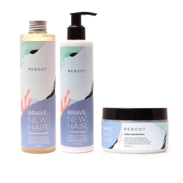 Brave. New. Hair. 3-pack Brave. New. Hair. Reboot Schampoo + Con
