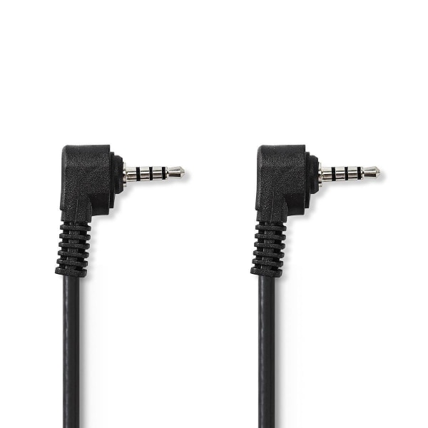 Nedis Audio Video-kabel | 3.5 mm Hane | 3.5 mm Hane | Nickelplat