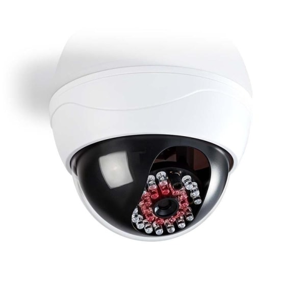 Övervakningskameraattrapp | Dome | IP44 | Vit