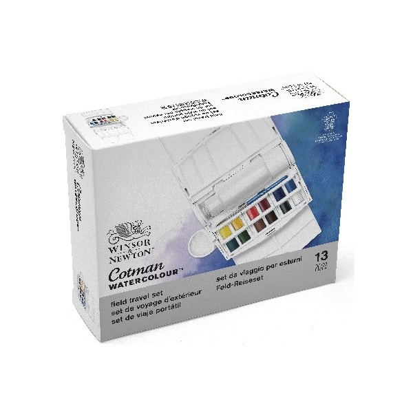 WINSOR Cotman watercolour field box plus