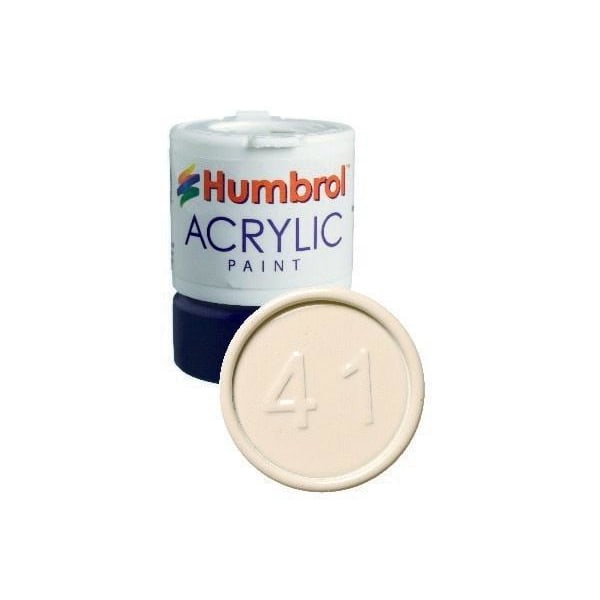 HUMBROL Acrylic maling Ivory 12ml - Blank Beige