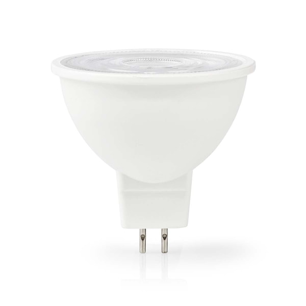 Nedis LED-lampa GU5.3 | Spot | 5.8 W | 450 lm | 2700 K | Varm Vit | Tydlig | Antal lampor i förpackning: 1 st