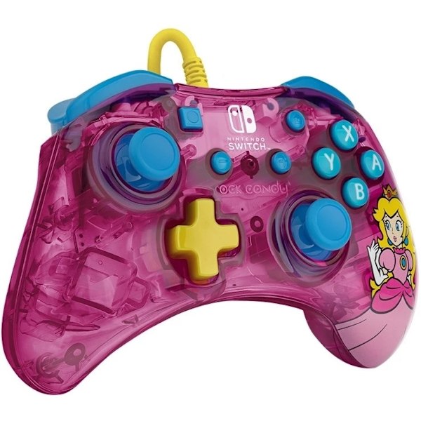 PDP Rock Candy Wired Controller - Peach (Switch)