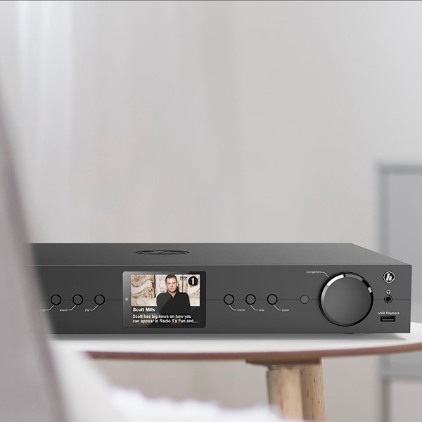 Hama Radio DAB+ Intern. FM BT DIT2105SBTX Svart