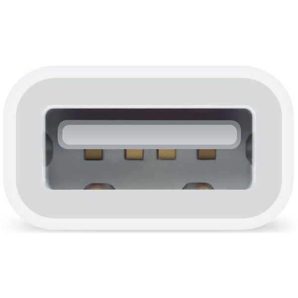 Apple Lightning till USB kameraadapter, vit (MD821ZM/A)