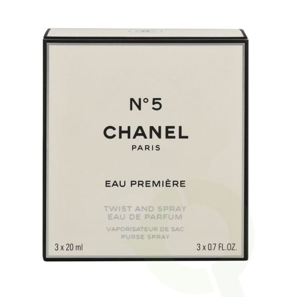 Chanel No 5 Eau Premiere Gavesæt 60 ml, 2x Edp Spray Refill 20Ml