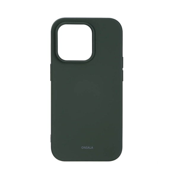 Onsala Mobilcover Silikone Olive Green - iPhone 14 Pro Grön