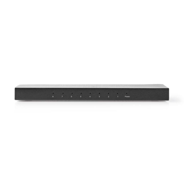 Nedis HDMI ™ Jakaja | 8-Porttinen port(s) | HDMI™ tulo | 8x HDMI