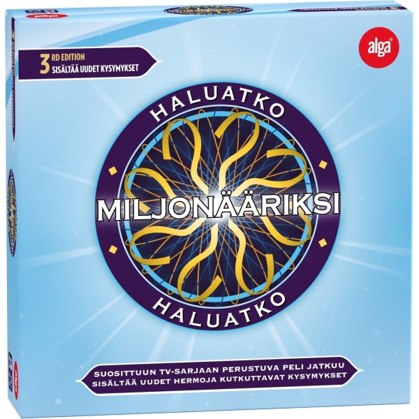 Alga Want to be a Millionaire 3rd Edition brädspel