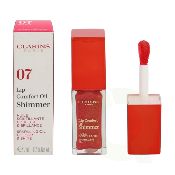 Clarins Lip Comfort Oil Shimmer 7 ml #07 Red Hot