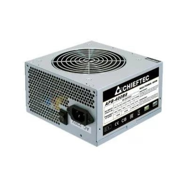 Chieftec ATX 400W PSU 80+ 230V EU certified, w/12 cm fan, Bulk Value Hopea