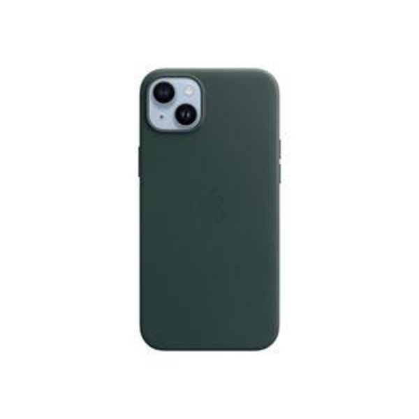 Apple iPhone 14 Plus læderetui med MagSafe - Skovgrøn Grön