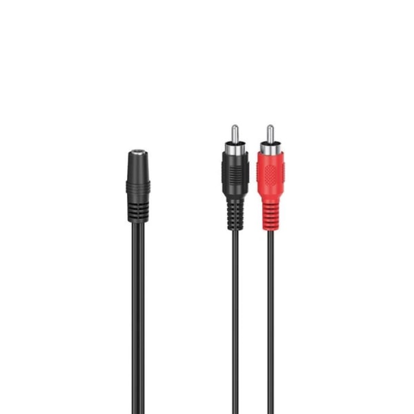 Hama Adapter Lyd  2x RCA til 3.5 Stereo
