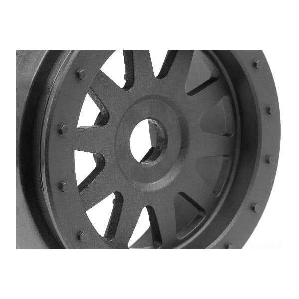 HPI Tr-10 Glue-Lock Wheel Gunmetal (120X60Mm/2Pcs)