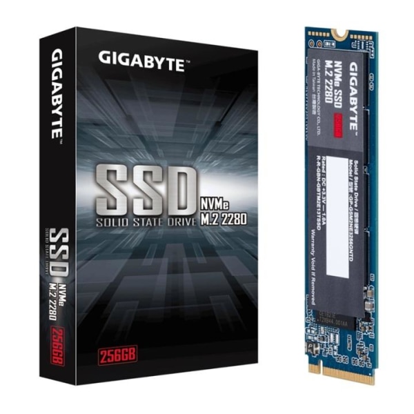 Gigabyte GP-GSM2NE3256GNTD SSD-hårddisk M.2 256 GB PCI Express 3