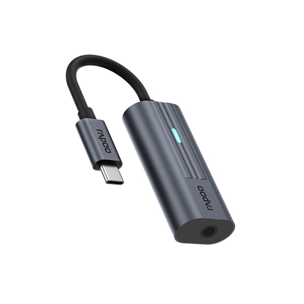 Rapoo Adapter USB-C UCA-1002 USB-C til 3.5mm Audio