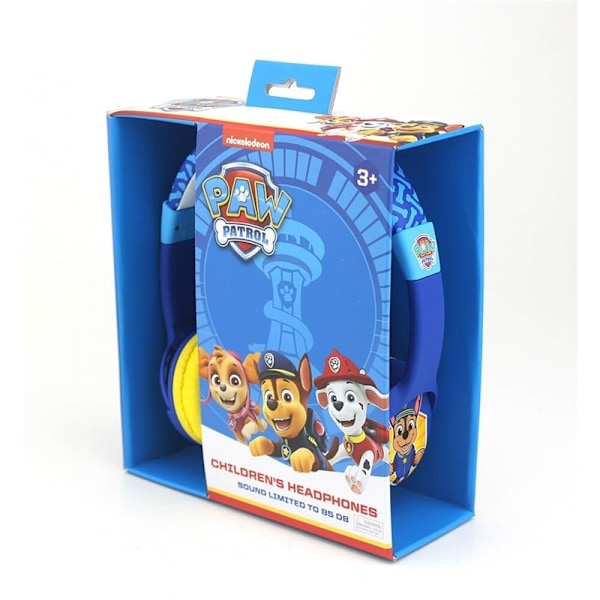 Paw Patrol Høretelefoner On-Ear Junior 85dB Paw Patrol Chase Gul