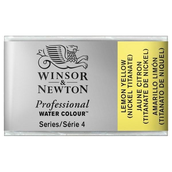 Prof Water Colour Pan/W Lemon Yellow Hue 347