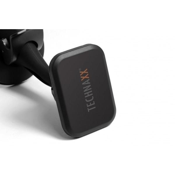 Technaxx Magnetisk bilhållare för smartphones & surfplattor + Billaddare (TE09)