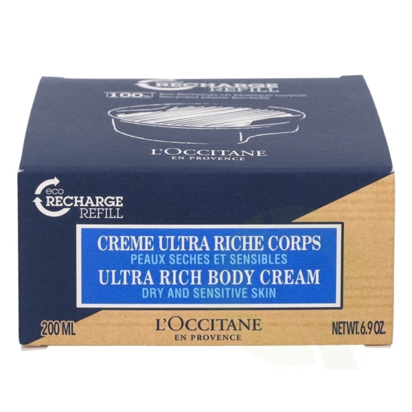 L'Occitane Shea Butter Ultra Rich Body Cream 200 ml Dry And Sens